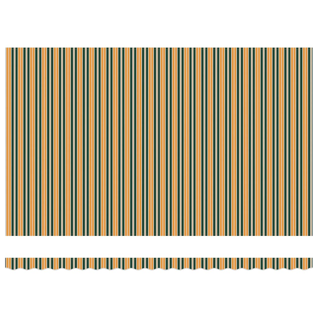 Povlačivi tende Šareni 500 × 350 cm Poliester i aluminij
