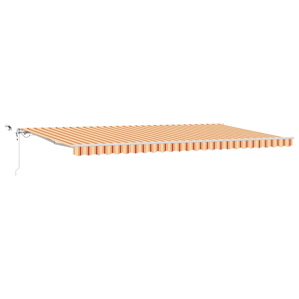 Tkanina za tende Žuta i narančasta 600 × 350 cm Poliester