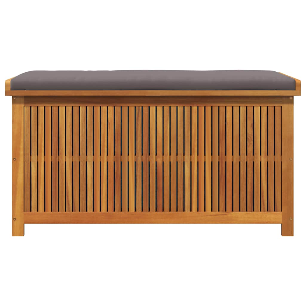 Vanjska kutija za jastuke 113x50x60,5 cm masivno drvo bagrema