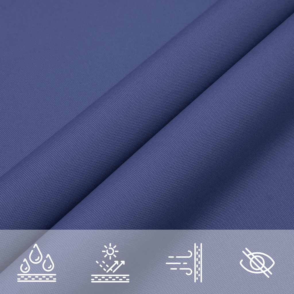 Sjenilo za sunce plavo 2x2x2 m 100% poliester oxford