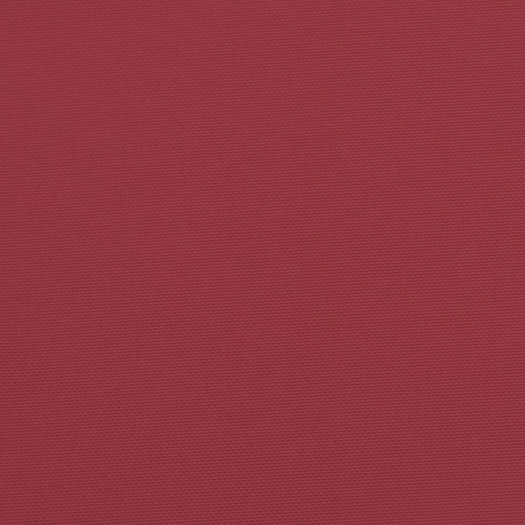 Jastuci za sofu 4 kom. vino crvene 60x60 cm tkanina