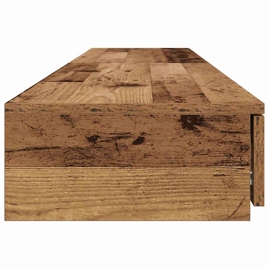 Ladice za krevet s ladicama Staro drvo 180 x 36,5 x 16,5 cm