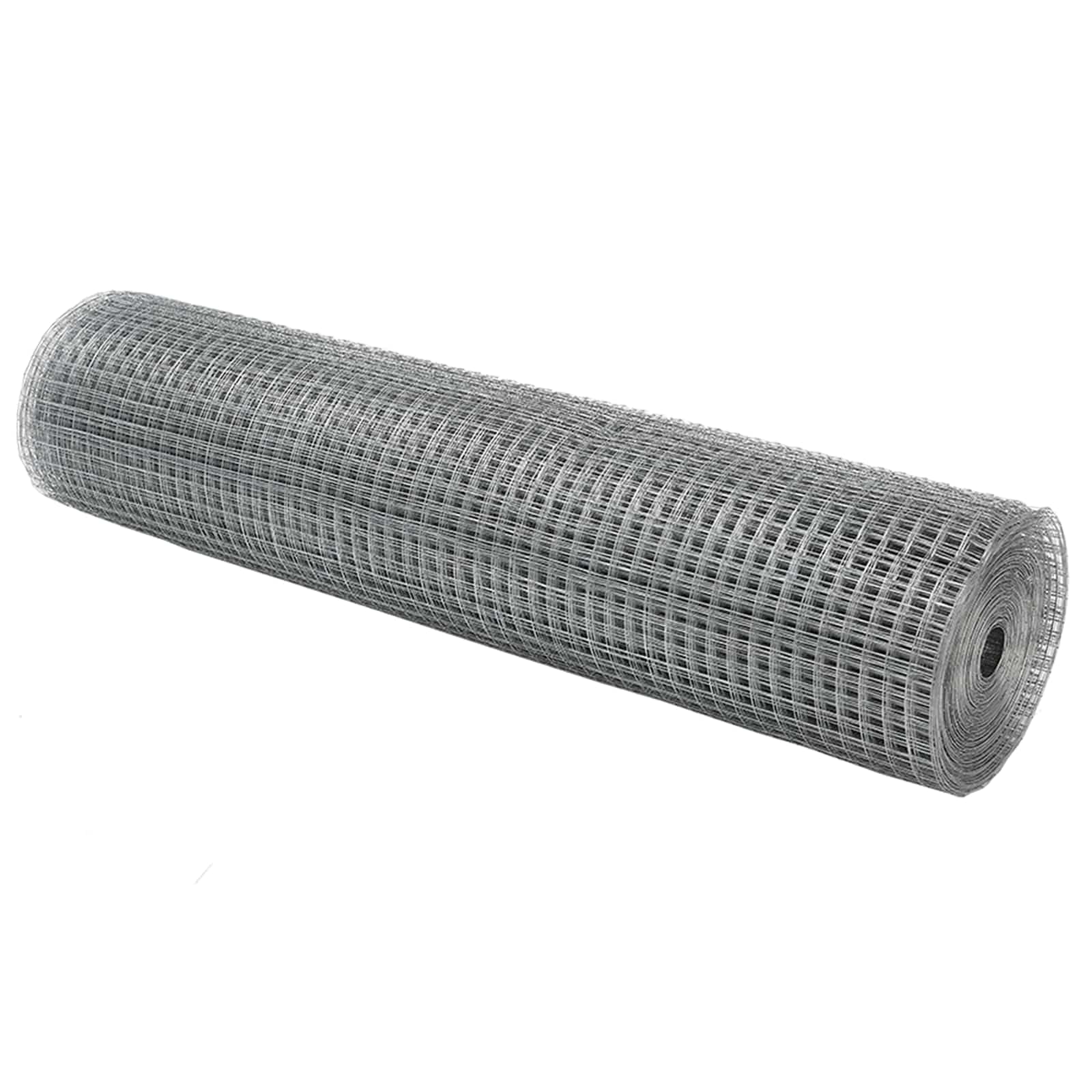 Zavarena žičana ograda 10000 x 40 cm Srebrno