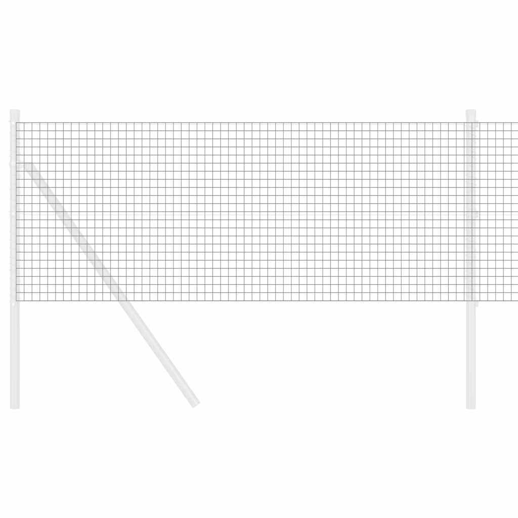 Zavarena žičana ograda 1000 x 60 cm Siva