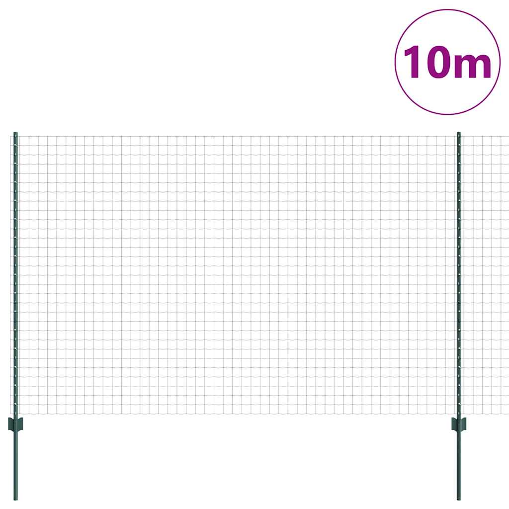Zavarena žičana ograda 10 x 1,6 m (Š x V) Čelik premazan PVC-om