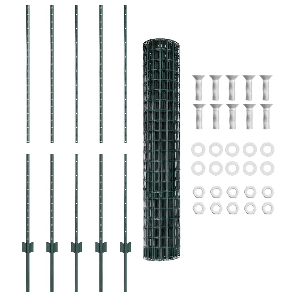 Zavarena žičana ograda 10 x 1,4 m (Š x V) Čelik premazan PVC-om