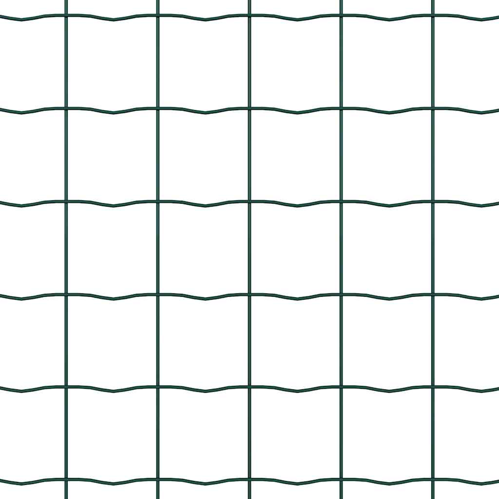 Zavarena žičana ograda 10 x 1,5 m (Š x V) Čelik premazan PVC-om