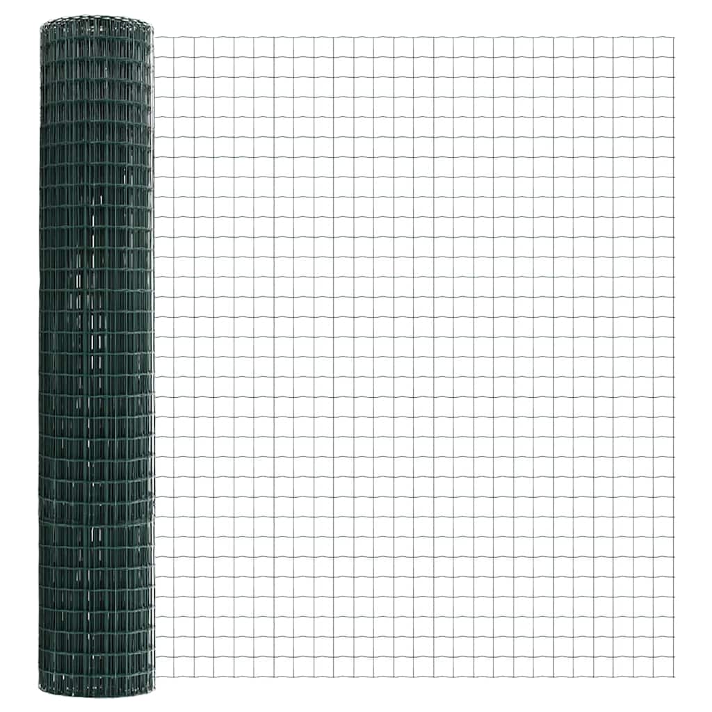 Zavarena žičana ograda 10 x 1,6 m (Š x V) Čelik premazan PVC-om