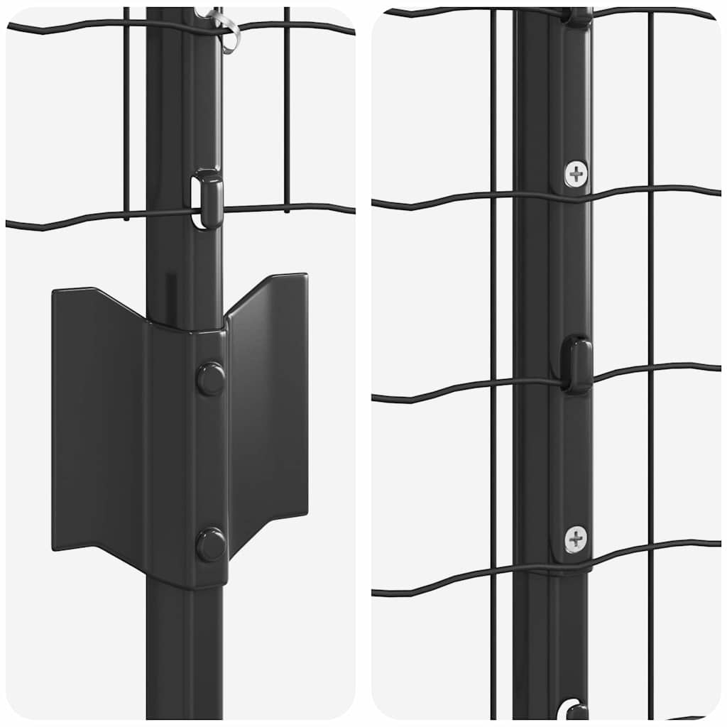 Zavarena žičana ograda 10 x 1 m (Š x V) Čelik premazan PVC-om