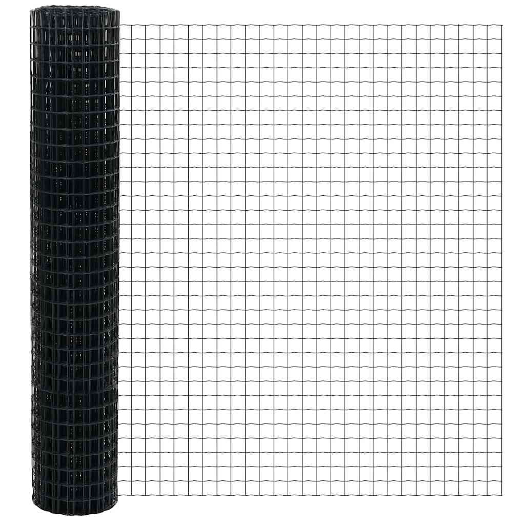 Zavarena žičana ograda 10 x 1,6 m (Š x V) Čelik premazan PVC-om