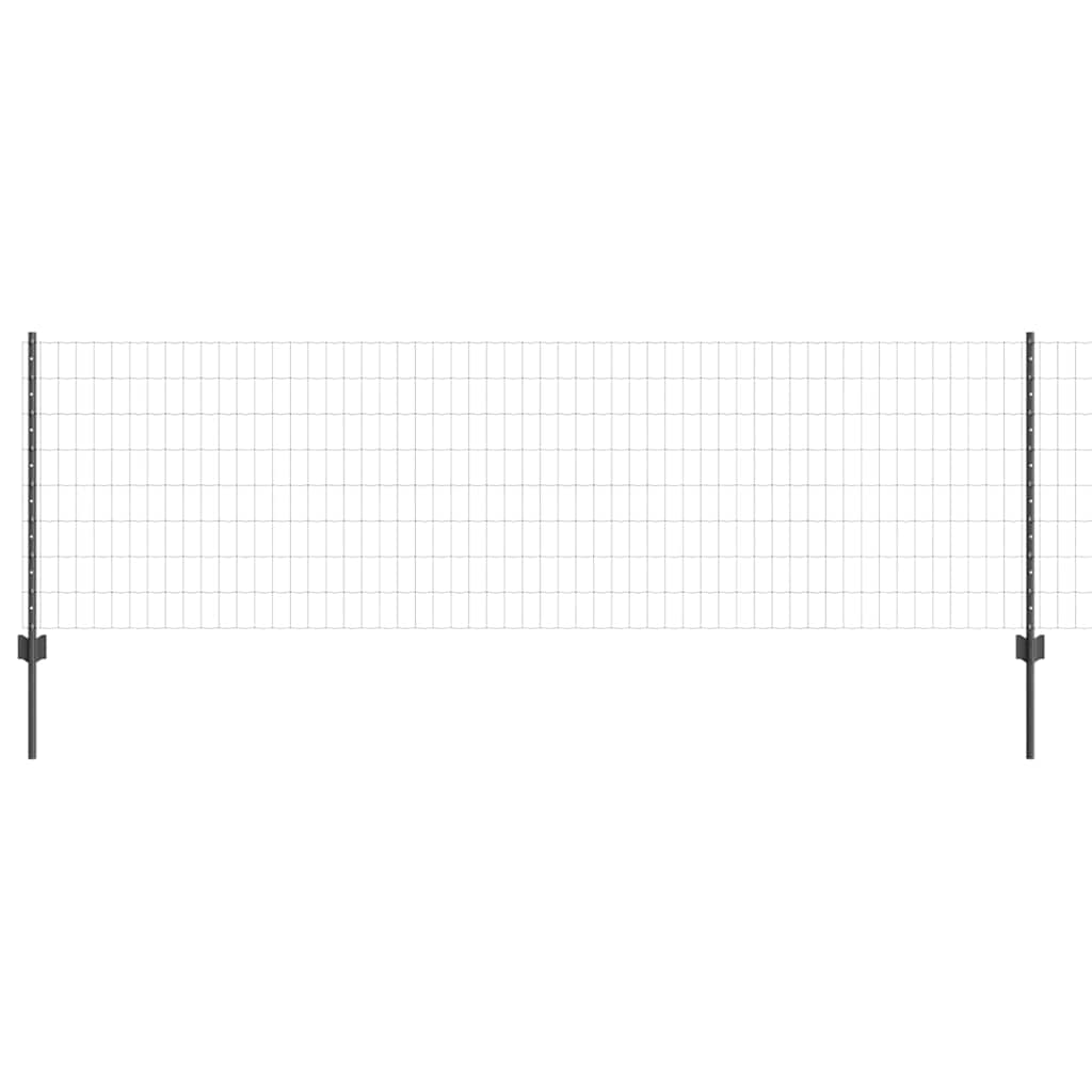 Zavarena žičana ograda 10 x 0,8 m (Š x V) Čelik premazan PVC-om