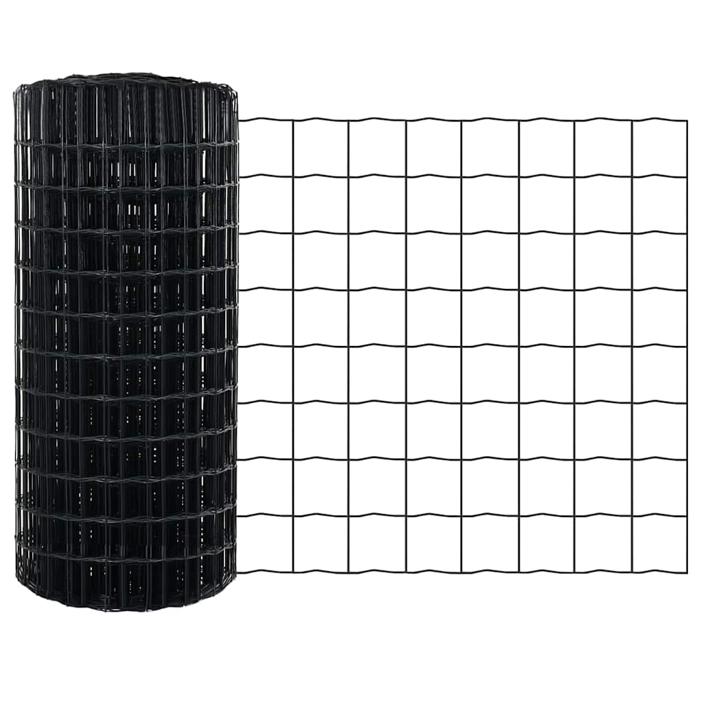 Zavarena žičana ograda 50 x 0,6 m (Š x V) Čelik premazan PVC-om