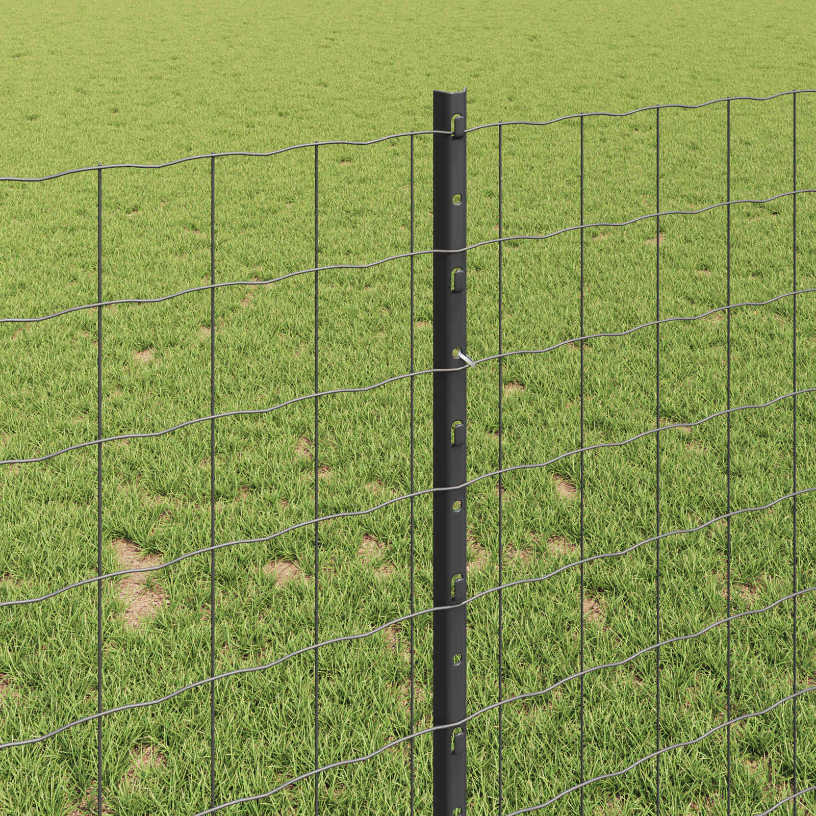 Zavarena žičana ograda 25 x 1 m (Š x V) Čelik premazan PVC-om