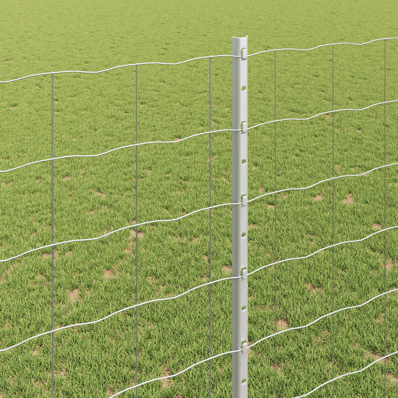 Zavarena žičana ograda 10 x 1,4 m (Š x V) Vruće pocinčani čelik