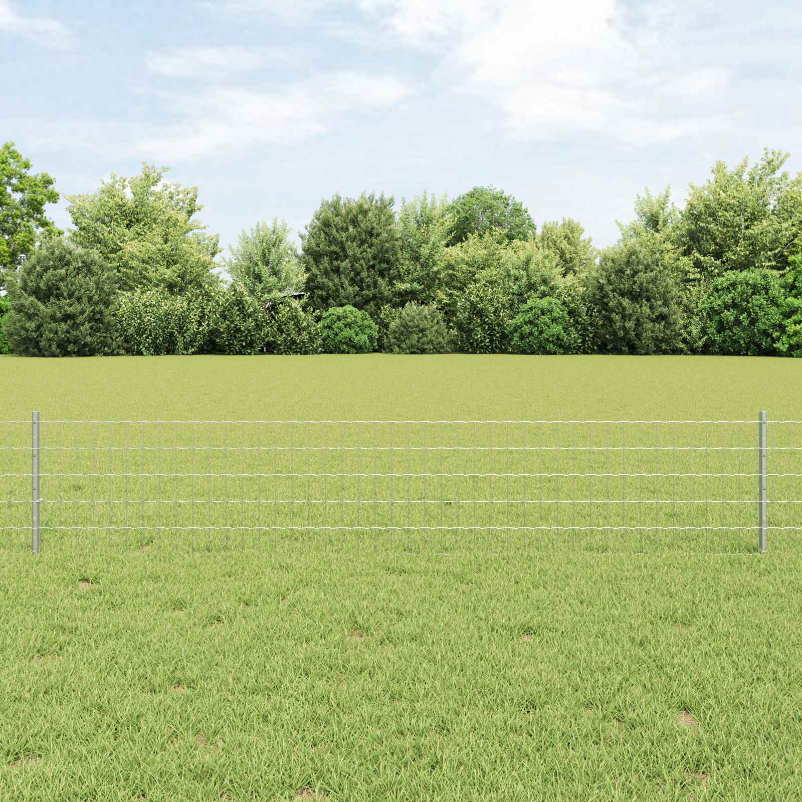 Zavarena žičana ograda 50 x 0,4 m (Š x V) Vruće pocinčani čelik