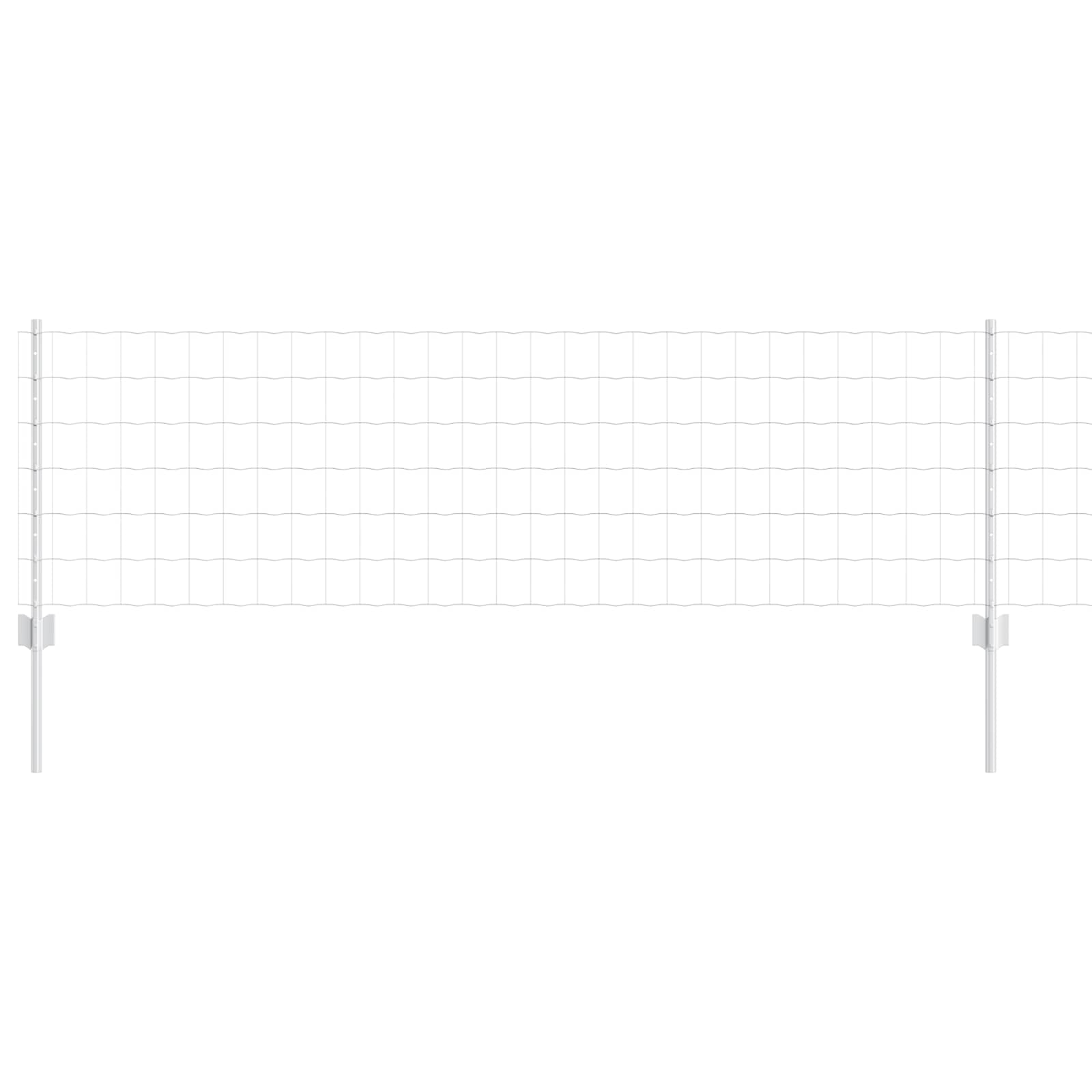 Zavarena žičana ograda 50 x 0,6 m (Š x V) Vruće pocinčani čelik