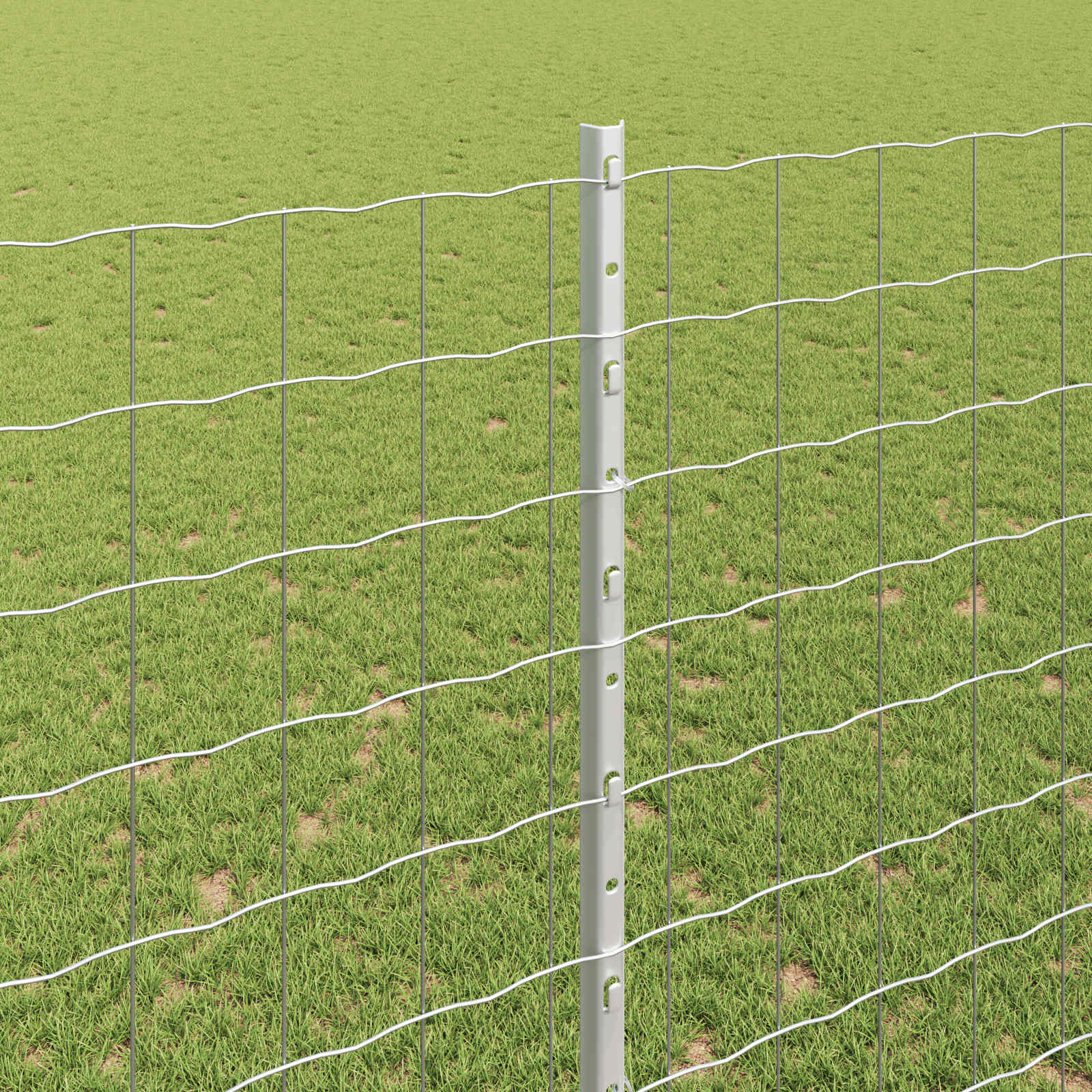 Zavarena žičana ograda 10 x 1,5 m (Š x V) Vruće pocinčani čelik
