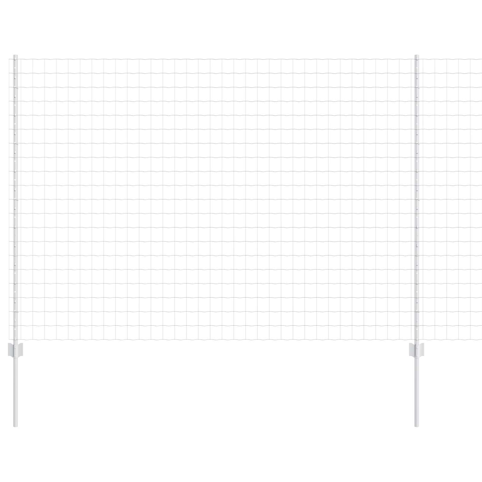 Zavarena žičana ograda 10 x 1,6 m (Š x V) Vruće pocinčani čelik