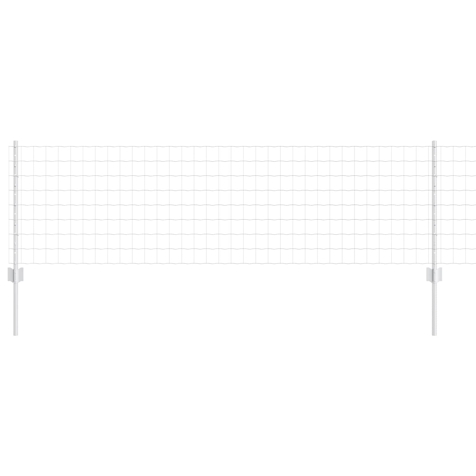 Zavarena žičana ograda 25 x 0,6 m (Š x V) Vruće pocinčani čelik