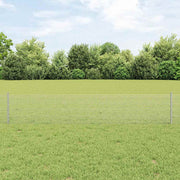 Zavarena žičana ograda s postom 50 x 0,4 m Srebrna Mreža
