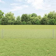 Zavarena žičana ograda s postom 100 x 0,4 m Srebrna Mreža