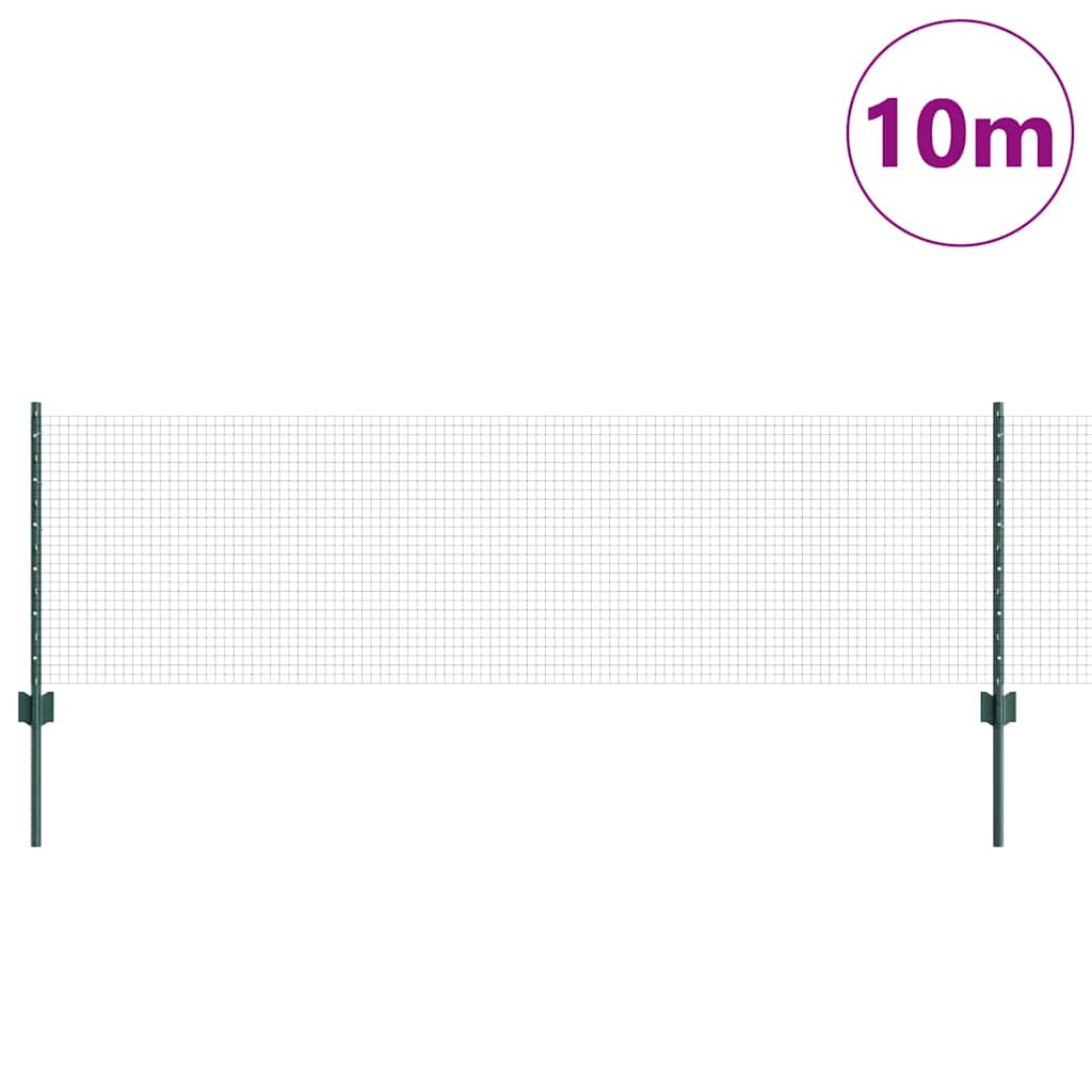 Zavarena žičana ograda s postom 10 x 0,6 m (Š x V)