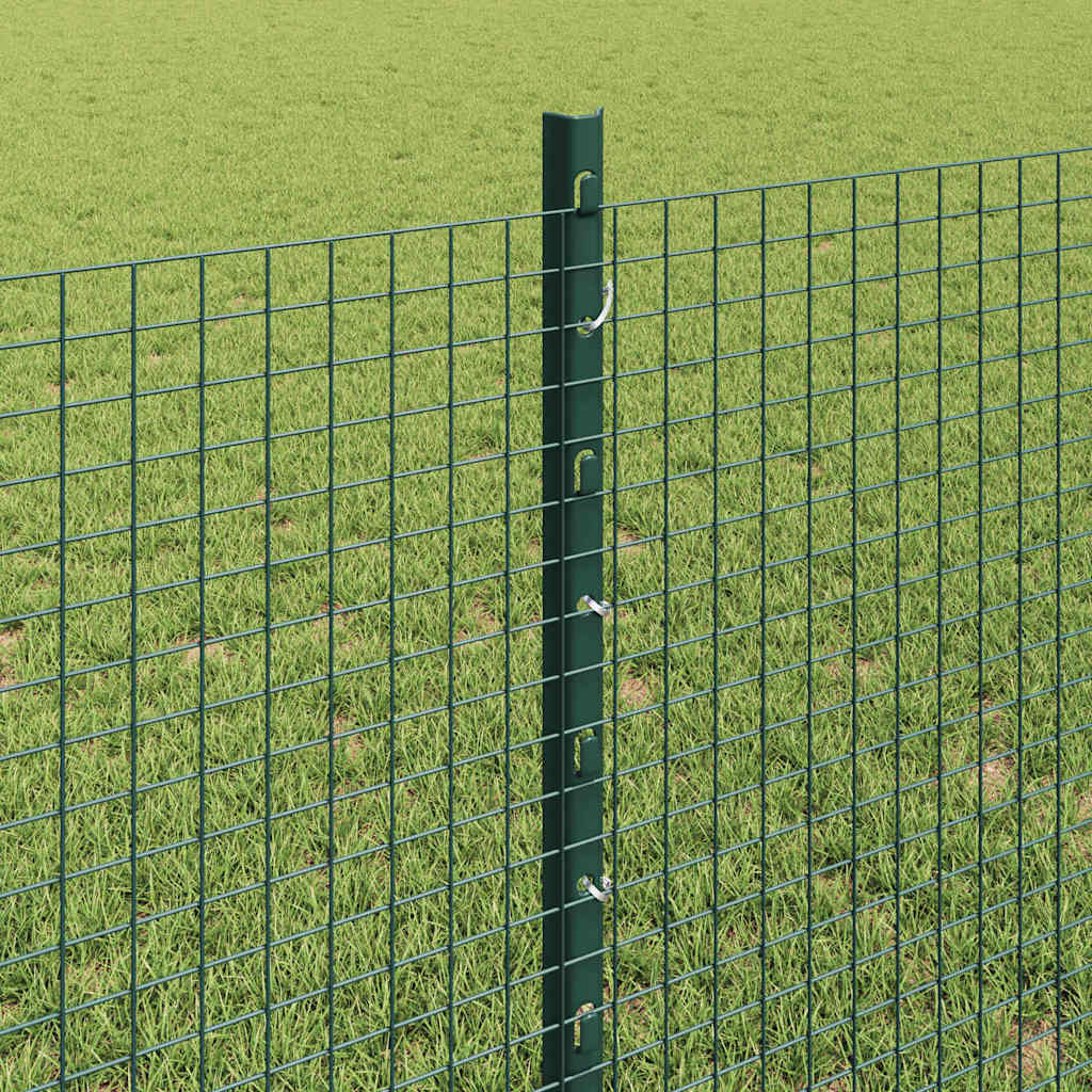 Zavarena žičana ograda s postom 10 x 0,8 m Zelena Mreža