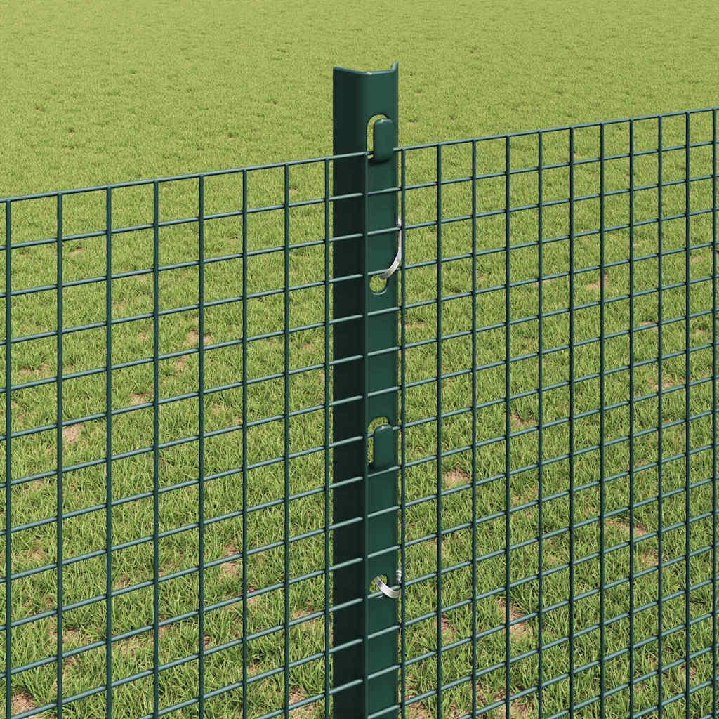 Zavarena žičana ograda s postom 25 x 1,2 m Zelena Mreža