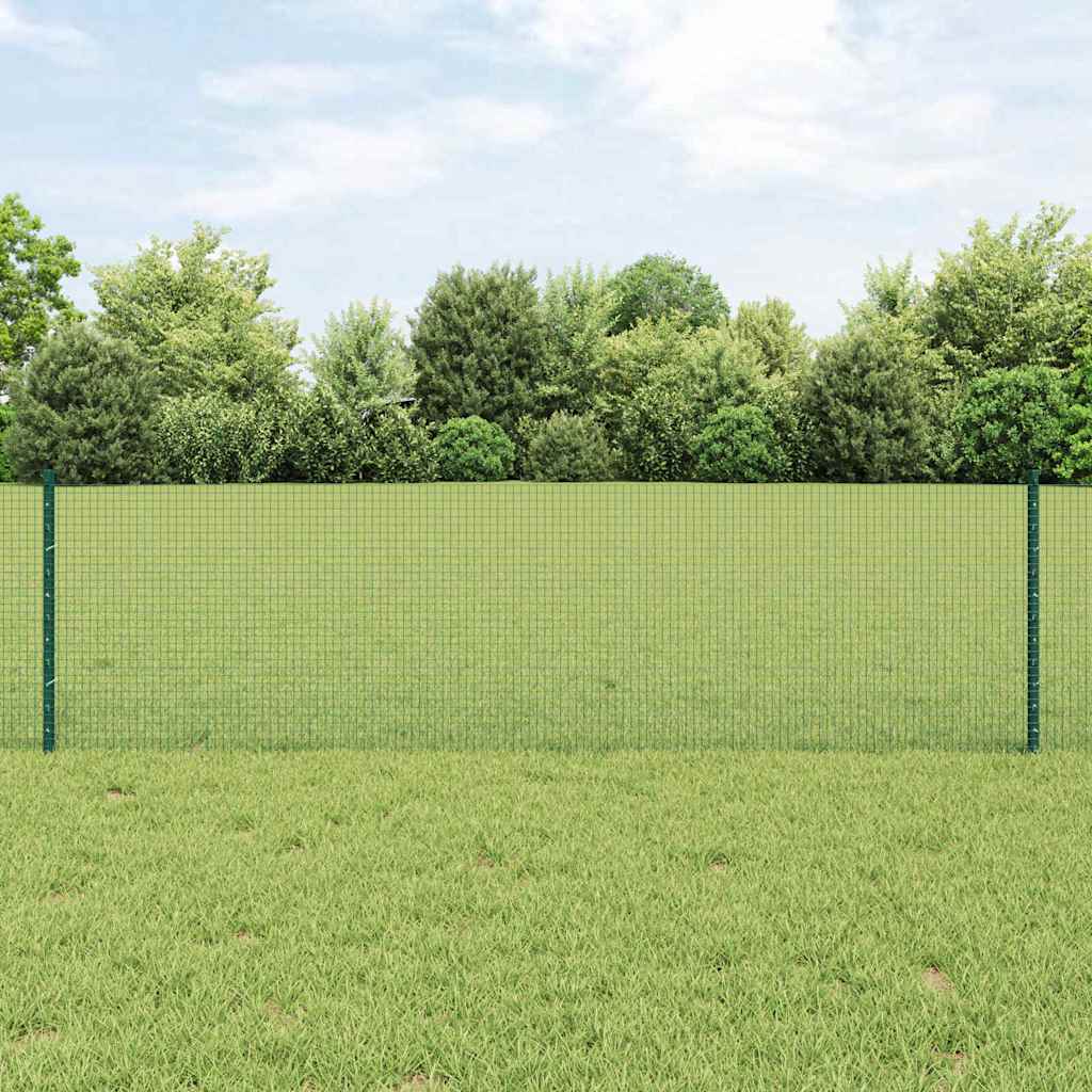 Zavarena žičana ograda s postom 50 x 0,6 m Zelena Mreža