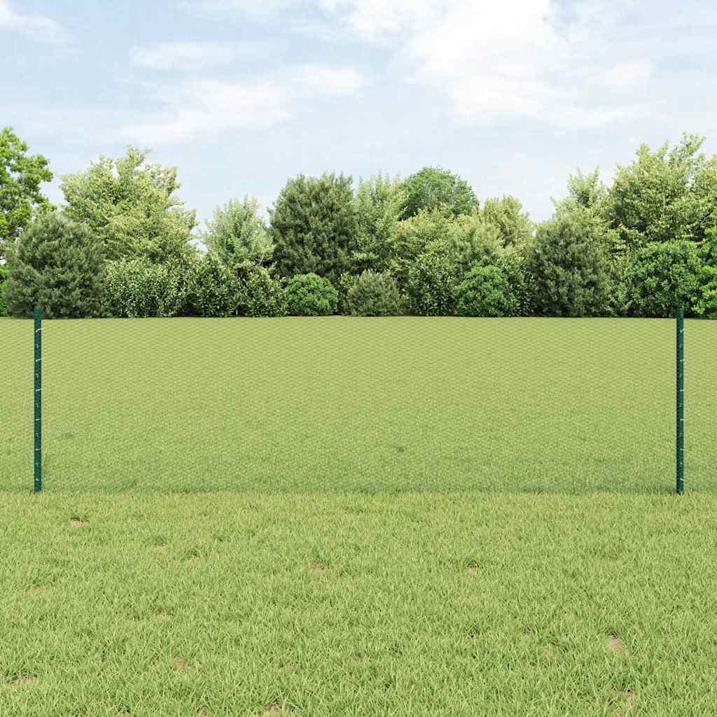 Zavarena žičana ograda 10 x 0,6 m (Š x V) Čelik premazan PVC-om