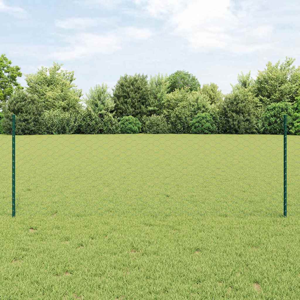 Zavarena žičana ograda 10 x 0,8 m (Š x V) Čelik premazan PVC-om
