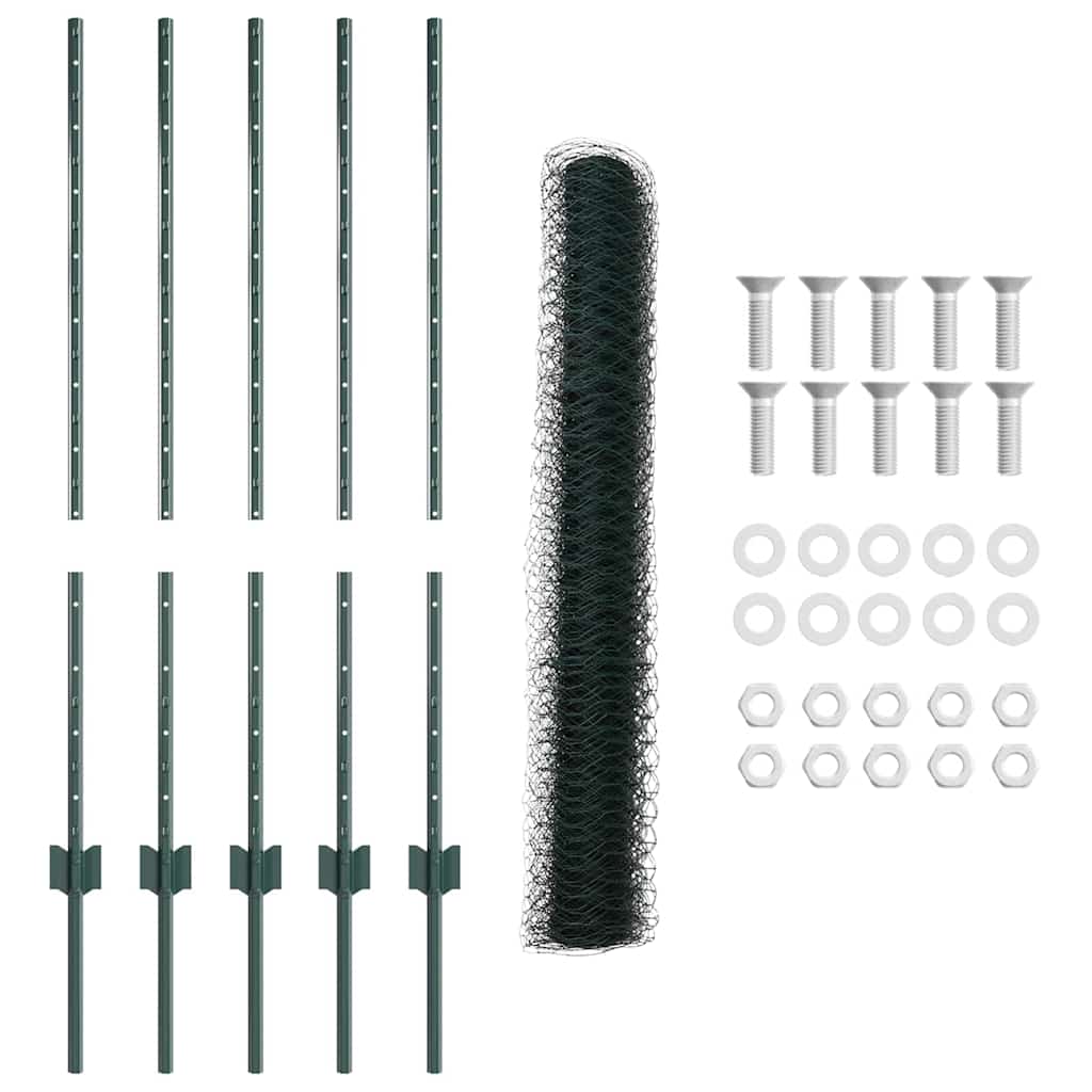 Zavarena žičana ograda 10 x 1 m (Š x V) Čelik premazan PVC-om