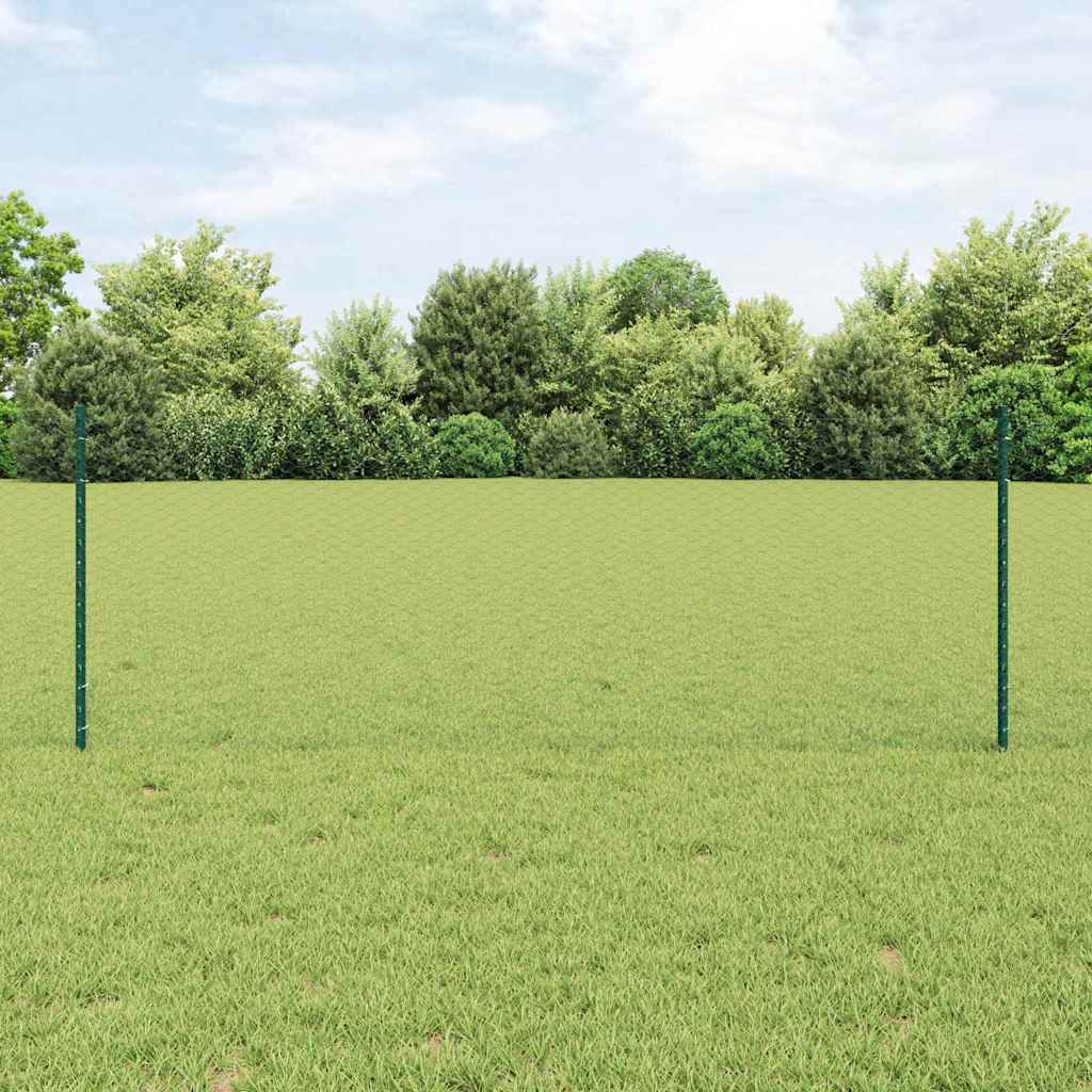 Zavarena žičana ograda 25 x 0,8 m (Š x V) Čelik premazan PVC-om