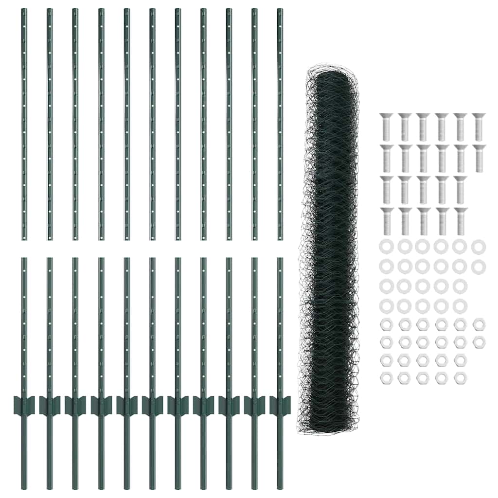 Zavarena žičana ograda 25 x 1,2 m (Š x V) Čelik premazan PVC-om