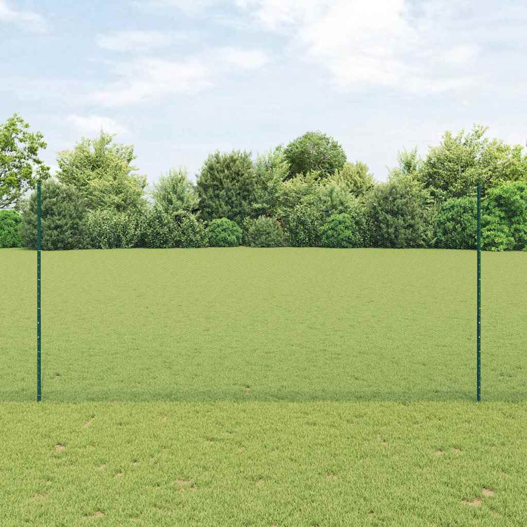 Zavarena žičana ograda 25 x 1,5 m (Š x V) Čelik premazan PVC-om