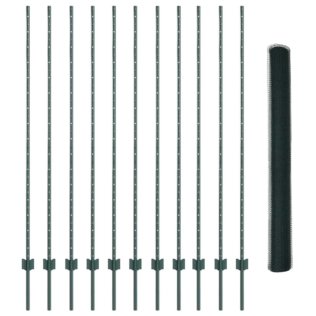 Zavarena žičana ograda 25 x 1,5 m (Š x V) Čelik premazan PVC-om