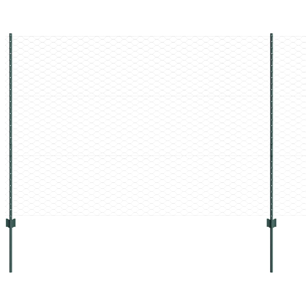 Zavarena žičana ograda 25 x 1,5 m (Š x V) Čelik premazan PVC-om