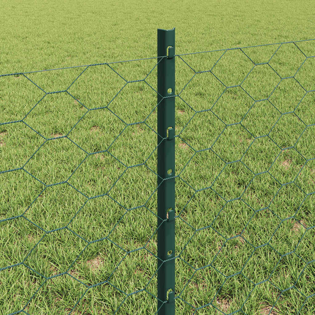 Zavarena žičana ograda 50 x 0,6 m (Š x V) Čelik premazan PVC-om
