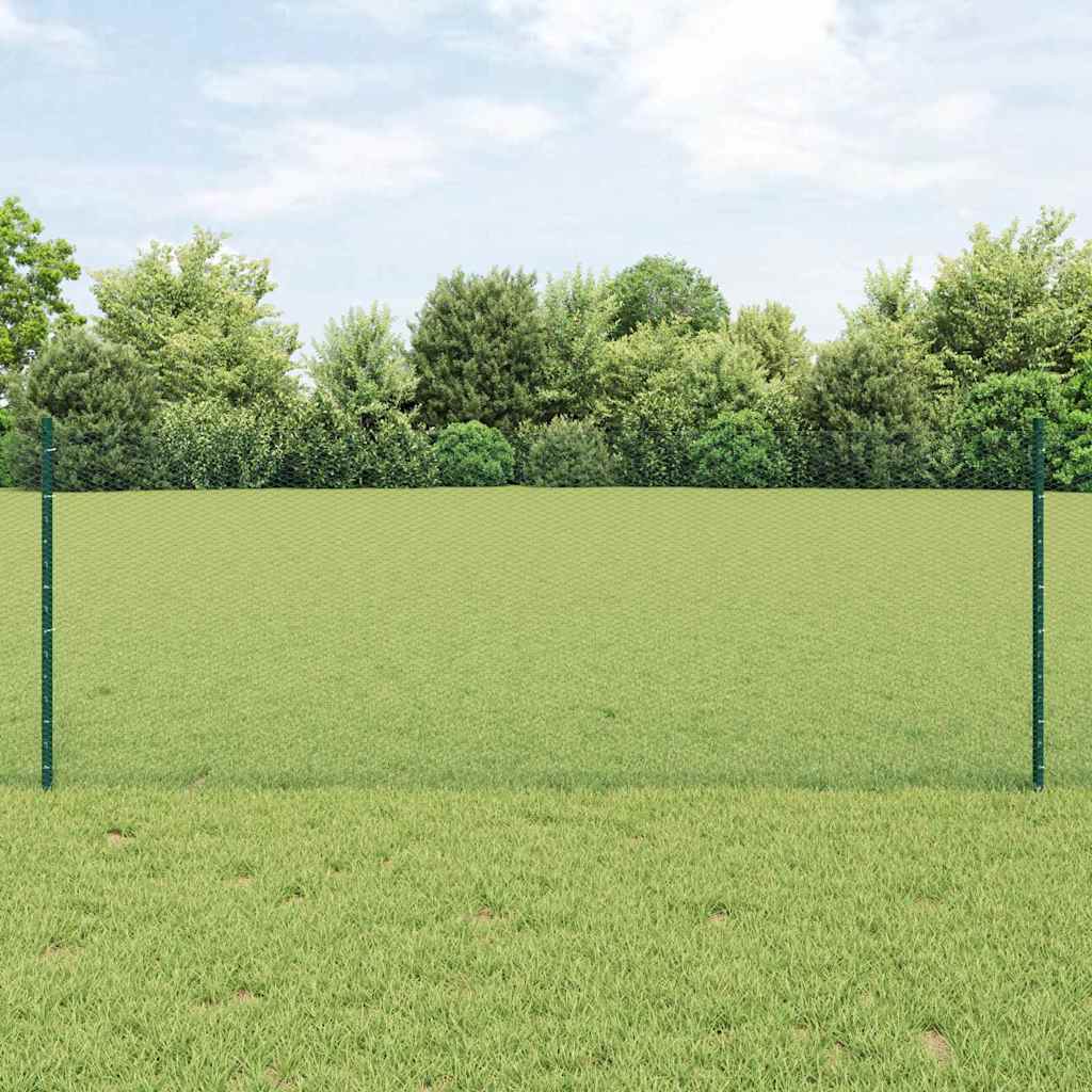 Zavarena žičana ograda 50 x 0,8 m (Š x V) Čelik premazan PVC-om