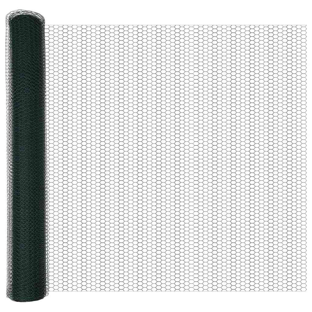 Zavarena žičana ograda 100 x 1 m (Š x V) Čelik premazan PVC-om