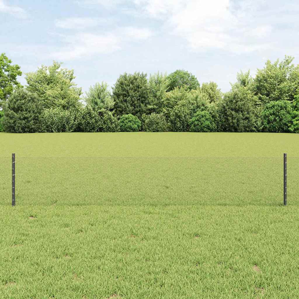 Zavarena žičana ograda 10 x 0,4 m (Š x V) Čelik premazan PVC-om