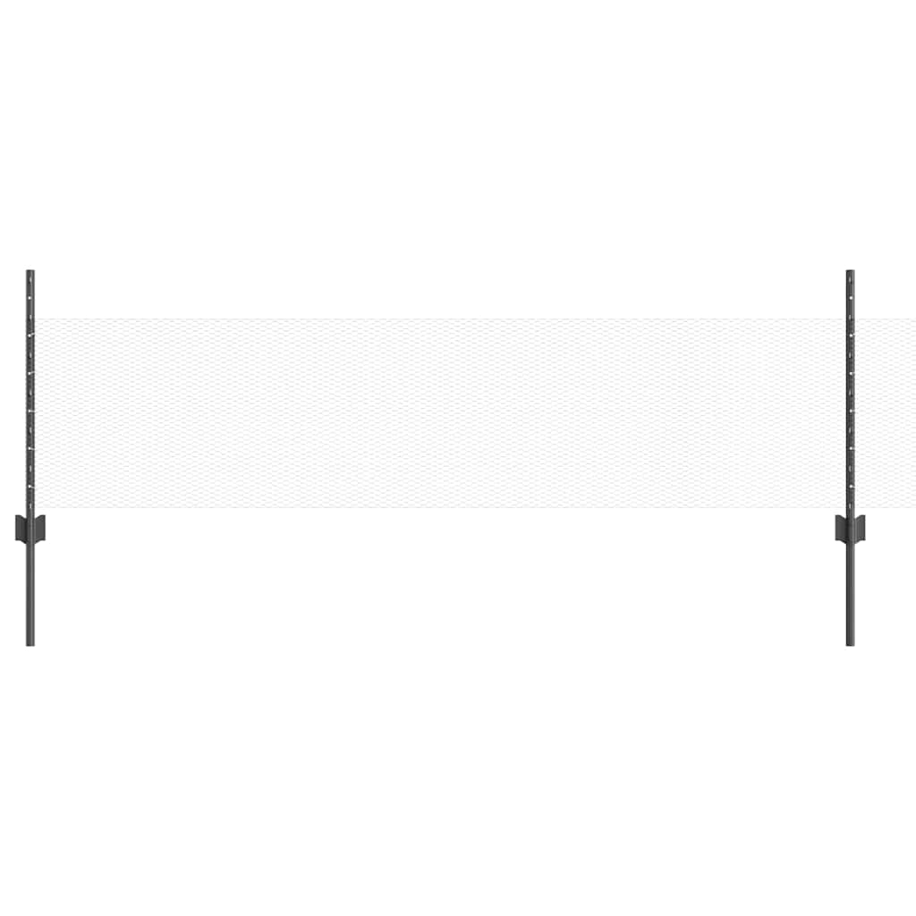 Zavarena žičana ograda 10 x 0,5 m (Š x V) Čelik premazan PVC-om