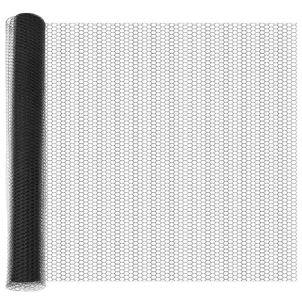 Zavarena žičana ograda 25 x 1 m (Š x V) Čelik premazan PVC-om