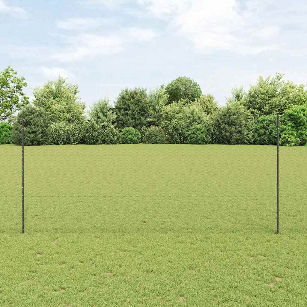 Zavarena žičana ograda 25 x 1,4 m (Š x V) Čelik premazan PVC-om