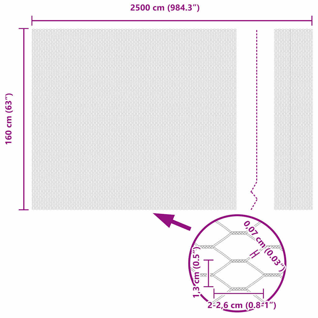 Zavarena žičana ograda 25 x 1,6 m (Š x V) Čelik premazan PVC-om