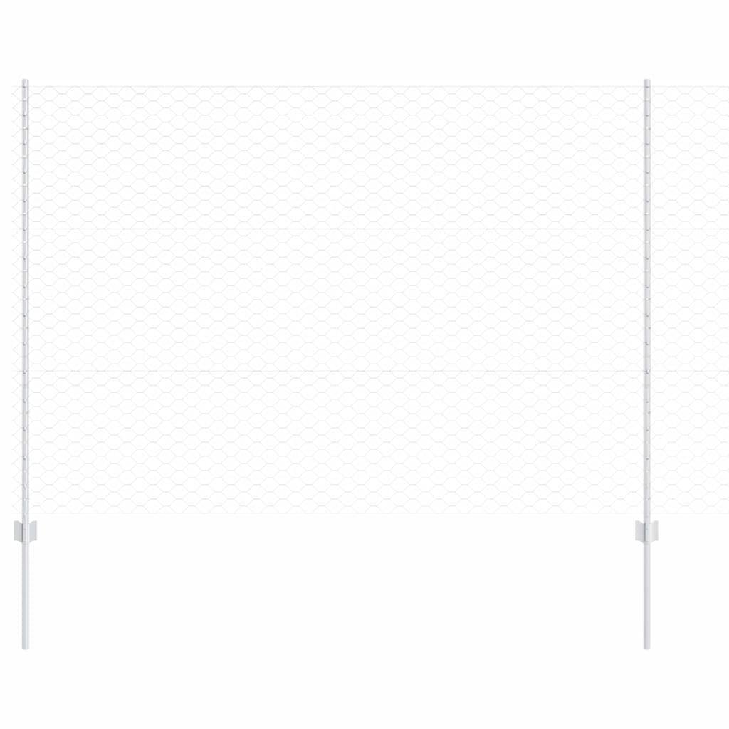 Zavarena žičana ograda 25 x 1,5 m (Š x V) Vruće pocinčani čelik