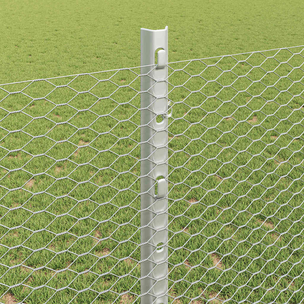 Zavarena žičana ograda 50 x 1,2 m (Š x V) Vruće pocinčani čelik
