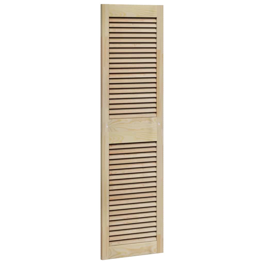 Ormarna vrata Prirodna 140,5 x 2,1 x 39,5 cm Čvrsto borovo drvo