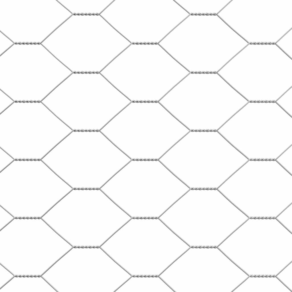 Kavez za piliće 4 pcs Srebrno 800 x 200 x 200 cm Čelik i PE