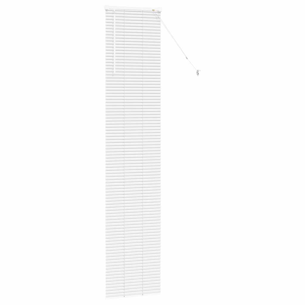 Venecijanski zastore Bijelo 220 x 40 cm Aluminij